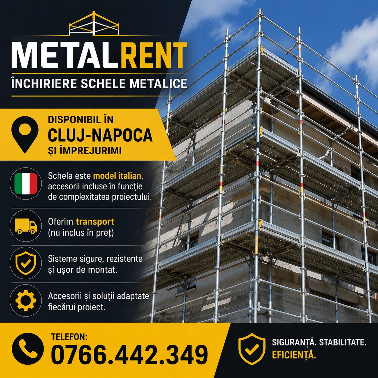 MetalRent Schelă Metalică